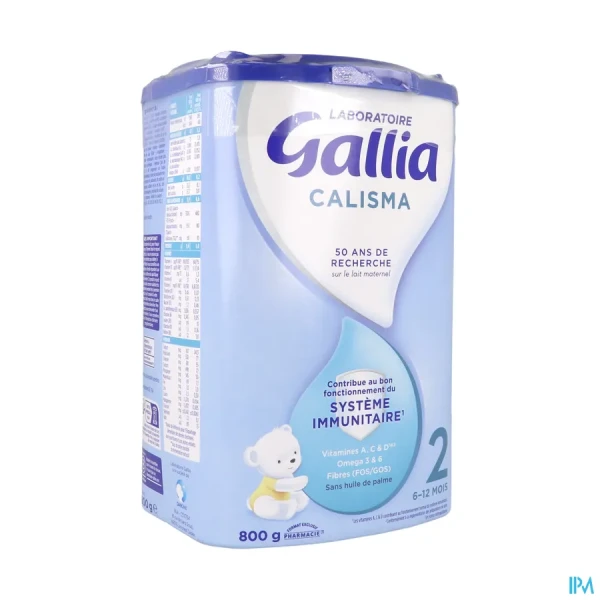 Gallia Calisma 2 Lait 2ème âge