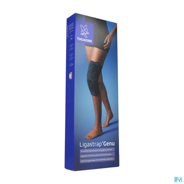 Genouillère Ligastrap Genu V2 Gris