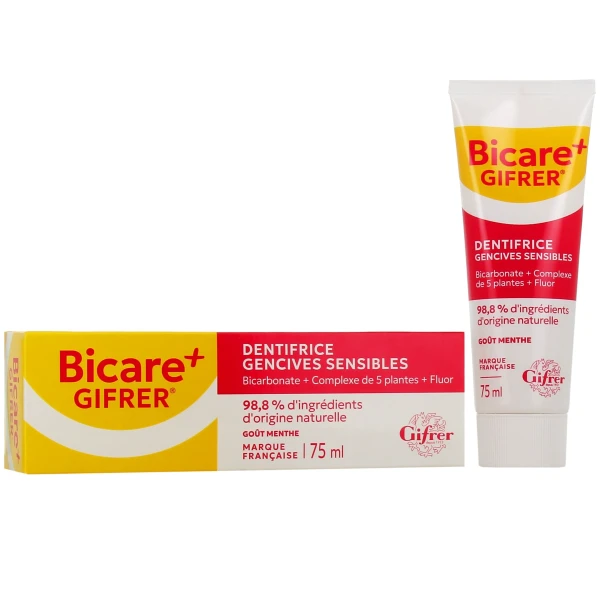 Gifrer Bicare Plus Dentifrice Gencives Sensibles