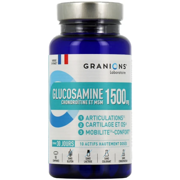 Granions Glucosamine Chondroïtine et MSM 1500 mg