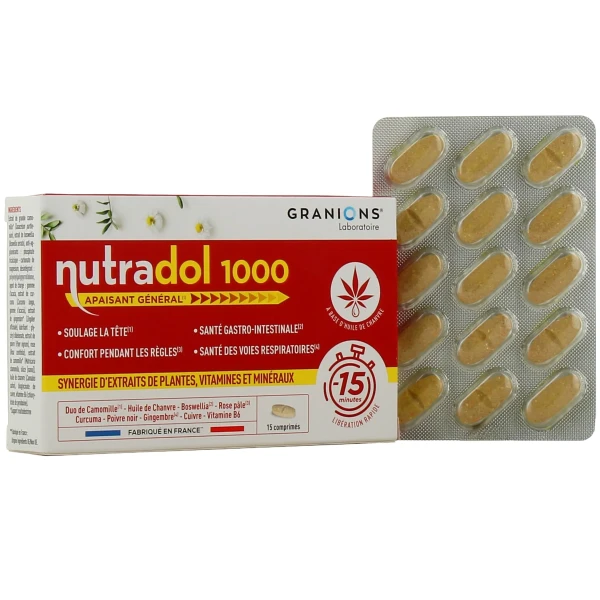 Granions Nutradol 1000 Apaisant Général