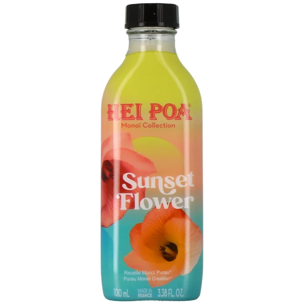 Hei Poa Monoï Collection Sunset Flower
