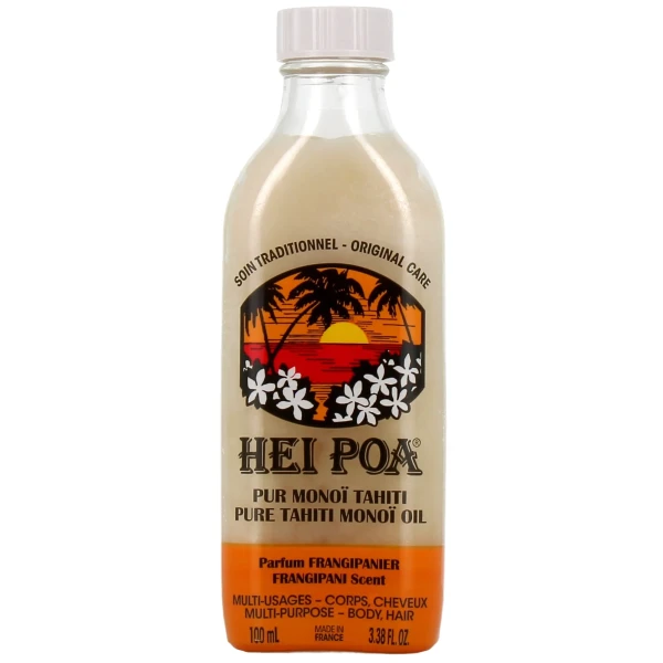 Hei Poa Pur Monoï Tahiti Frangipanier