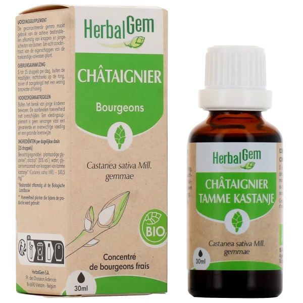Herbalgem Châtaignier Bio