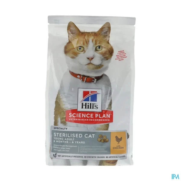 Hills pet nutrition Chat Splan Fel Ster.cat Young Adulte Sac