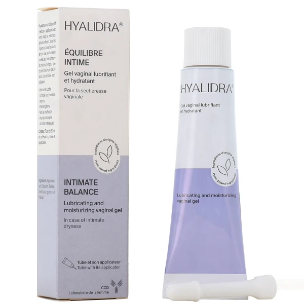 Hyalidra Gel Vaginal Lubrifiant et Hydratant