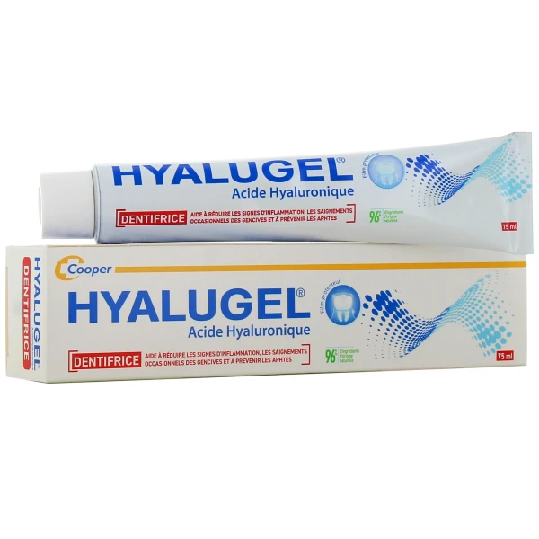 Hyalugel Dentifrice à l'Acide Hyaluronique