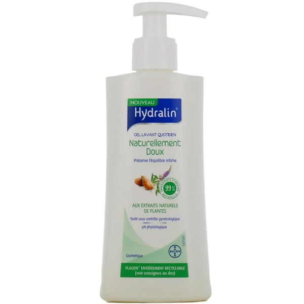 Hydralin Naturellement Doux Gel Lavant Quotidien