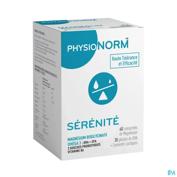 Immubio Physionorm Mg Bisgly Comprimés