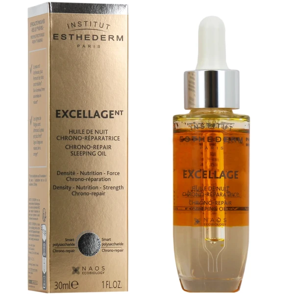 Institut Esthederm Excellage Huile de Nuit Chrono-Réparatrice