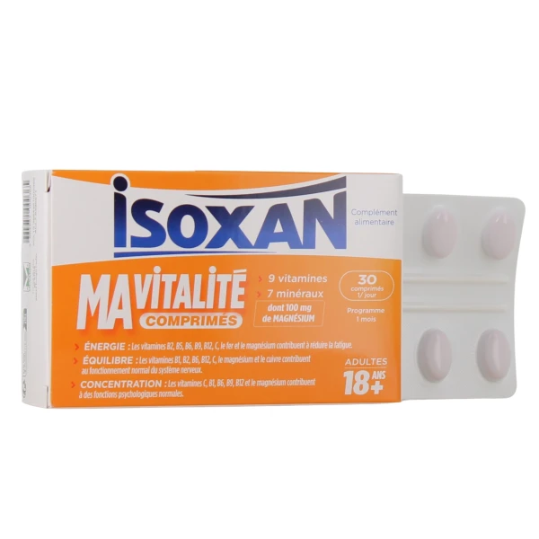 Isoxan MA Vitalité Comprimés