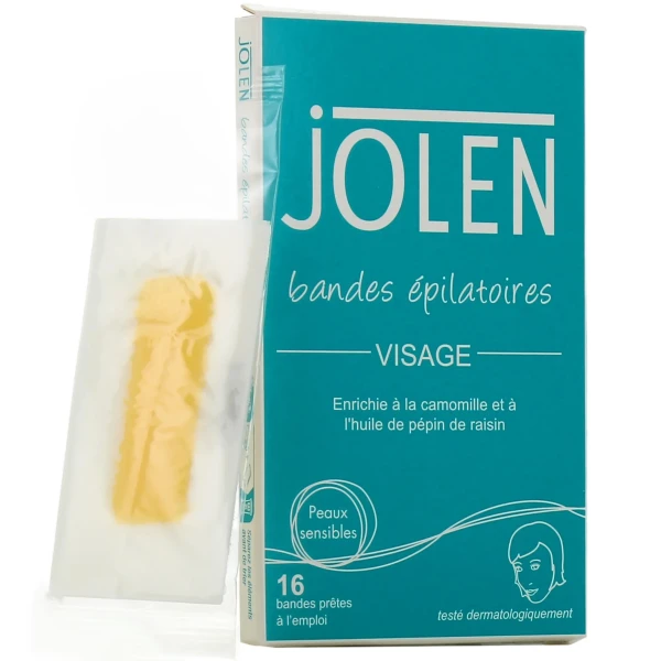 Jolen Bandes épilatoires Visage