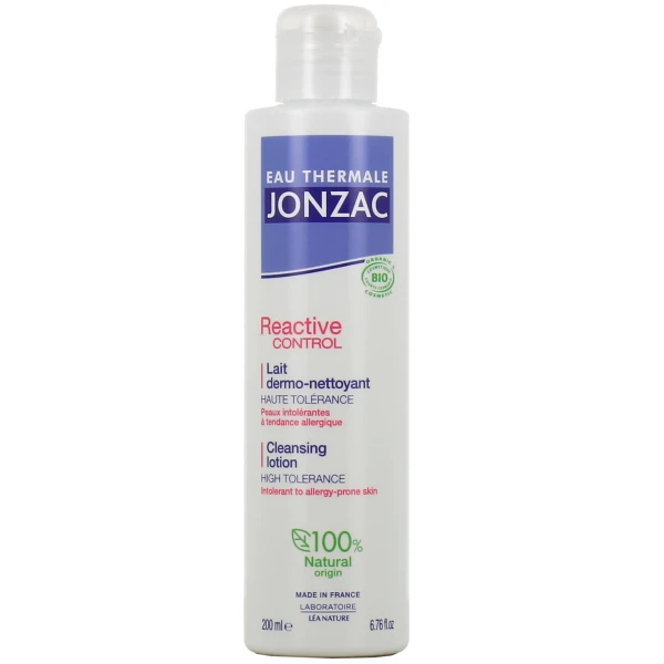 Jonzac Reactive Control Lait Dermo-Nettoyant Bio