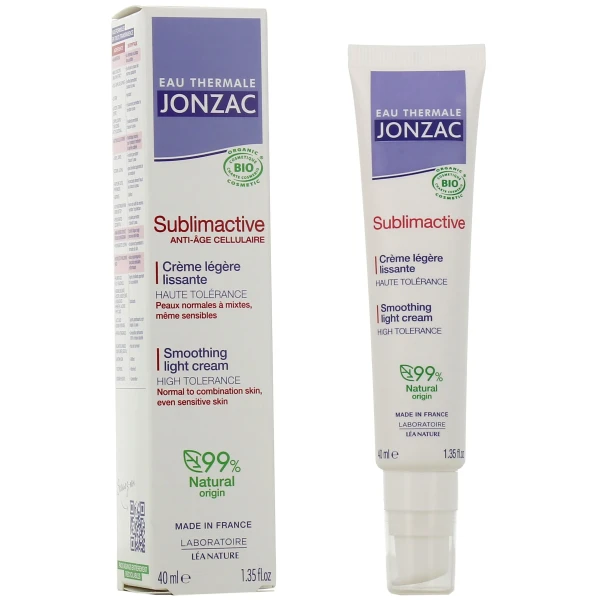 Jonzac Sublimactive Crème Légère Lissante