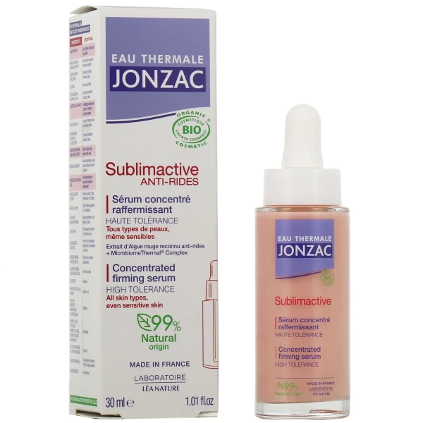 Jonzac Sublimactive Anti-rides Sérum Concentré Raffermissant