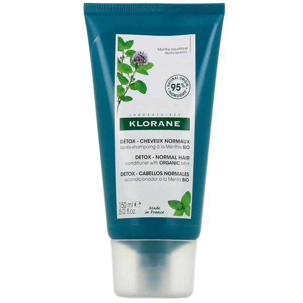 Klorane Après-Shampoing Détox Menthe Bio