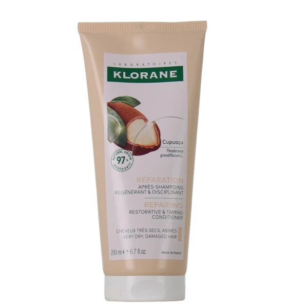 Klorane Après-shampoing réparation cheveux très secs Cupuaçu