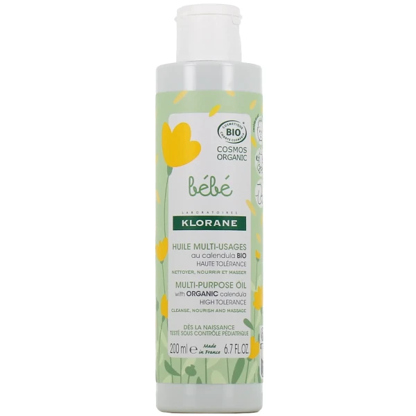Klorane Bébé Huile Multi-Usages Bio