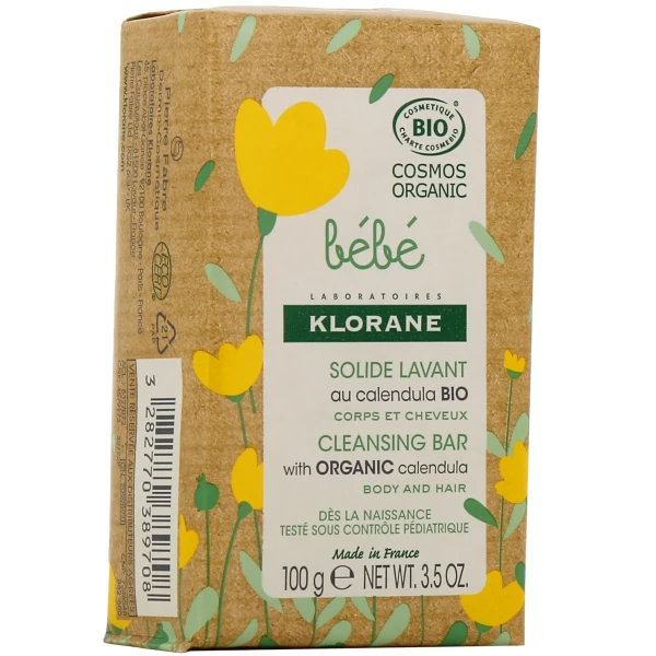 Klorane Bébé Solide Lavant Bio