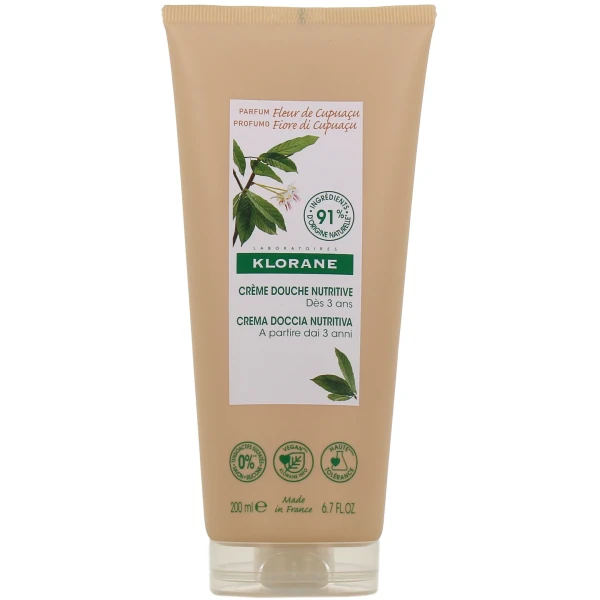 Klorane Crème Douche Nutritive au Cupuaçu Bio