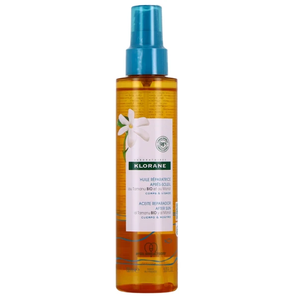 Klorane Polysianes Huile Réparatrice Après-Soleil