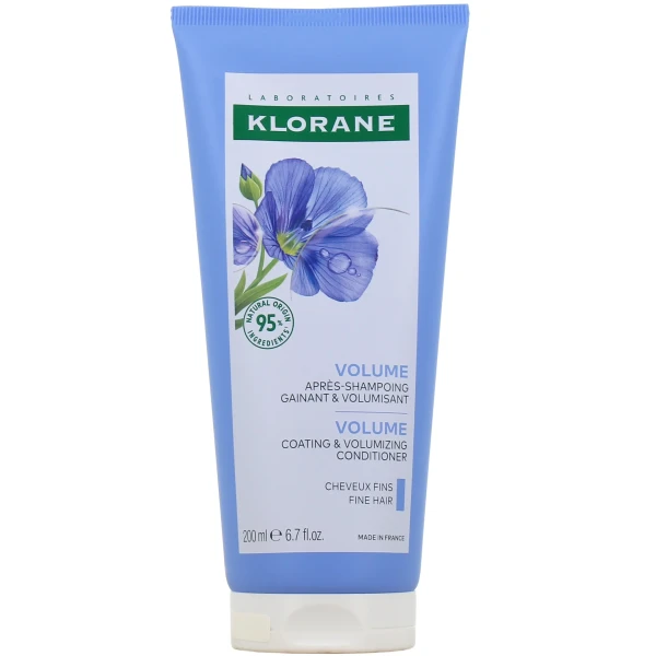 Klorane Volume Baume Après-shampooing au Lin Bio