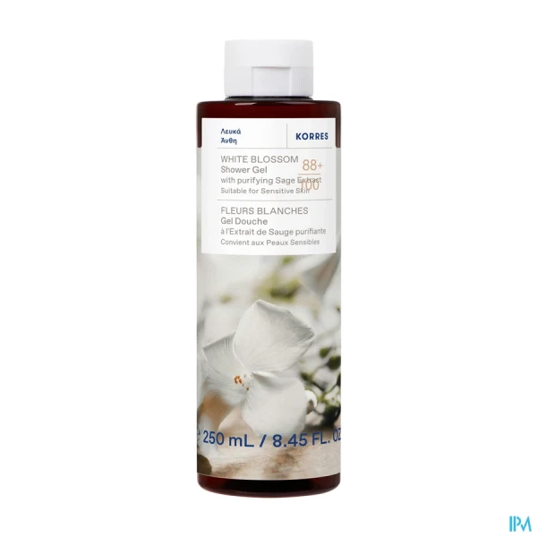 Korres Gel Douche Blanches