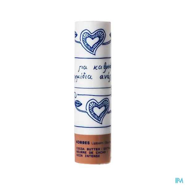 Korres Stick Lèvres Beurre Cacao