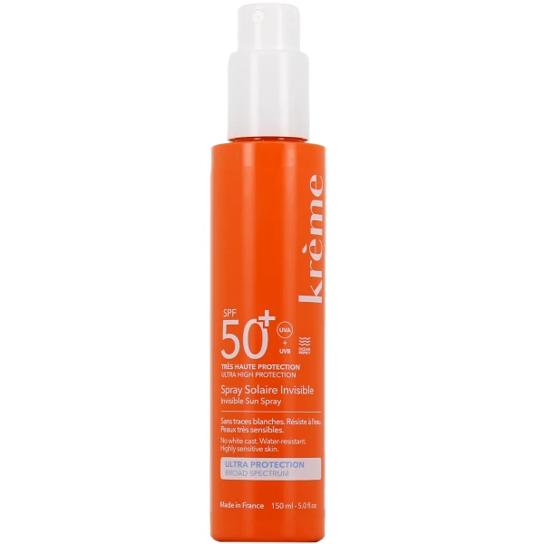 Krème Spray Solaire Invisible