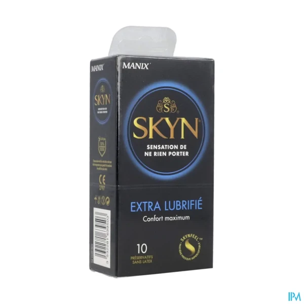 Manix Skyn Extra Lubrifié Préservatifs sans latex