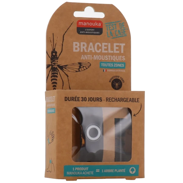 Manouka Bracelet Anti-Moustiques