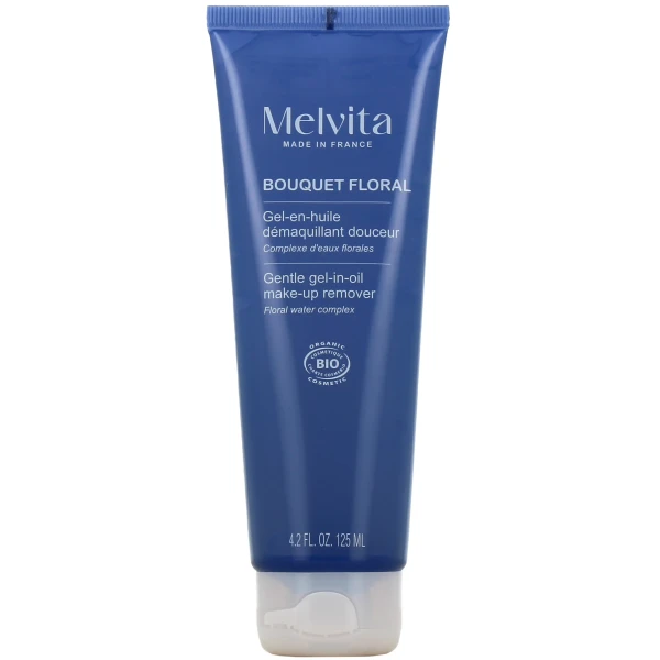 Melvita Bouquet Floral Gel-en-Huile Démaquillant