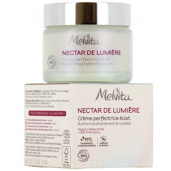 Melvita Nectar de Lumière Crème Perfectrice Eclat