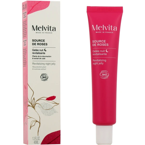 Melvita Source de Roses Gelée Nuit Revitalisante