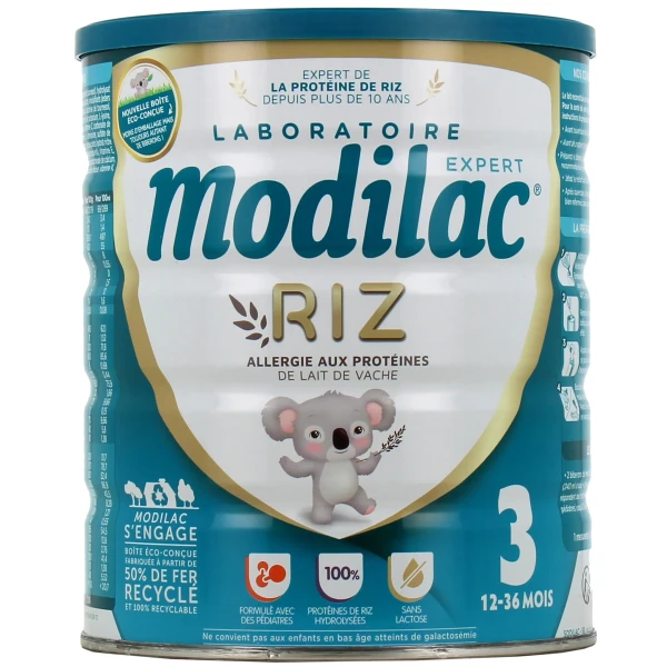 Modilac Expert Riz Lait 3ème âge