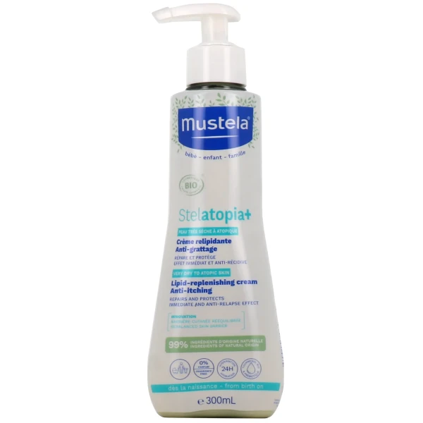 Mustela Stelatopia+ Crème Relipidante Anti-Grattage Bio