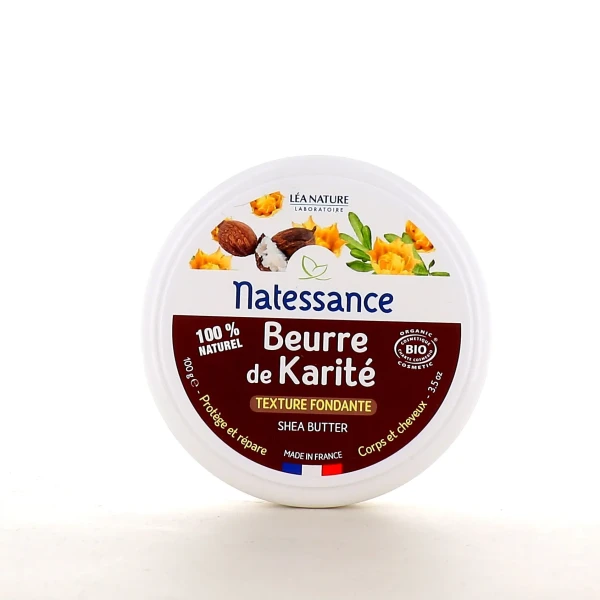 Natessance Beurre de Karité Bio Protège & Répare