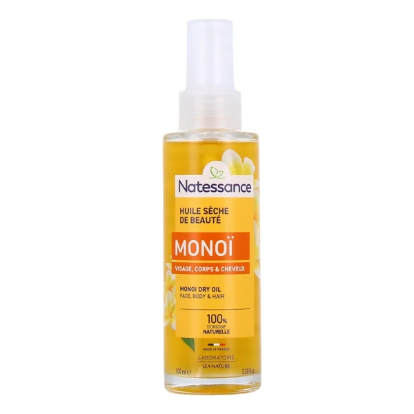 Natessance Huile Sèche Monoï Ylang-Ylang
