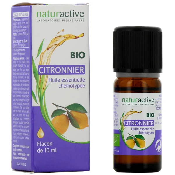 Naturactive Huile Essentielle Citronnier BIO