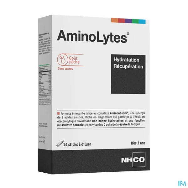 Nhco Aminolytes Peches Ans+ Sticks