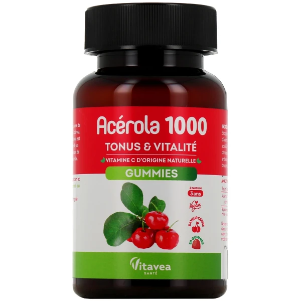 Nutrisanté Acérola 1000 Gummies