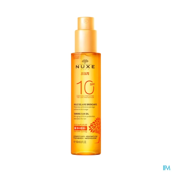 Nuxe Sun Huile Bronzante SPF 10