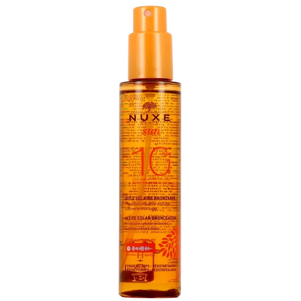 Nuxe Sun Huile Bronzante SPF 10