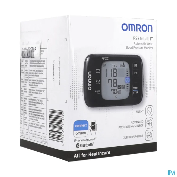Omron RS7 Intelli IT Tensiomètre Electronique Poignet