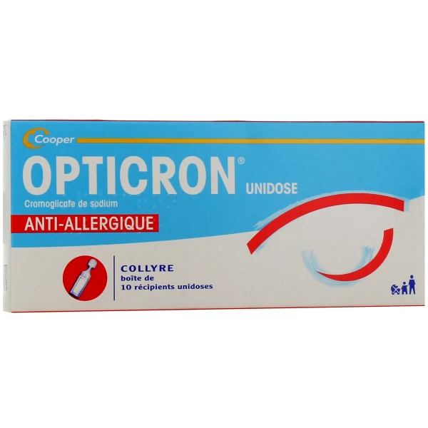 Opticron Collyre Cromoglicate de Sodium