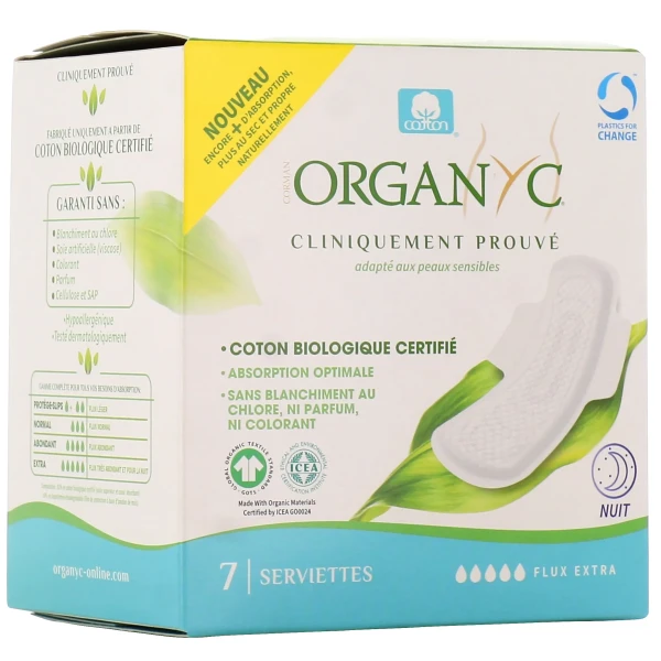 Organyc Serviettes Extra-Fines