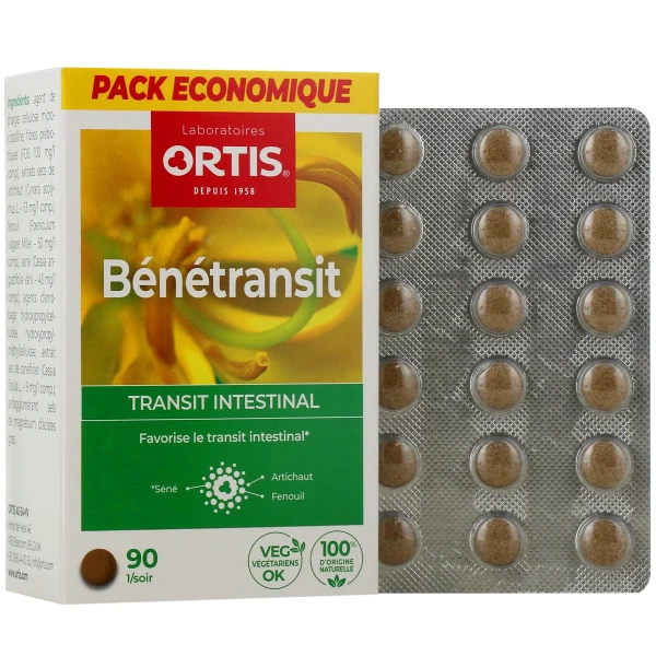 Ortis Benetransit Transit Intestinal Comprimés