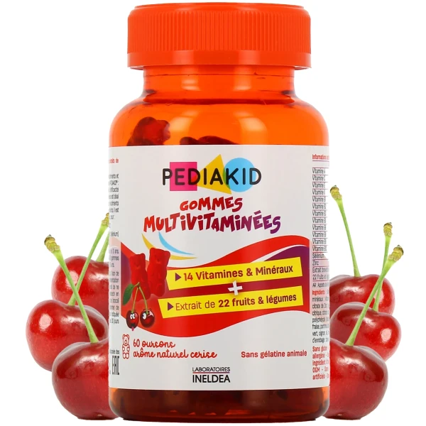 Pediakid Gommes Multivitaminées