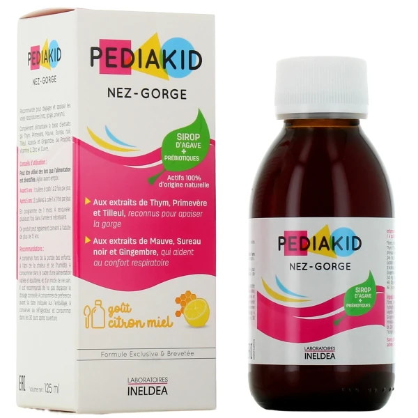 Pediakid Nez Gorge Sirop