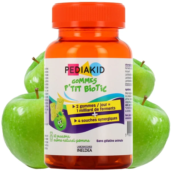 Pediakid Gommes P'tit Biotic